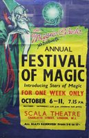 Lot 2546 - Magic poster - The Magic Circle Presents...