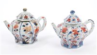 Lot 39 - Two early 18th century Chinese Imari teapots...
