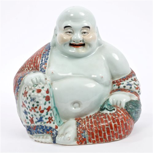 Lot 131 - Early 20th century Chinese porcelain figure of...