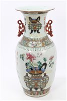 Lot 153 - Early 20th century Chinese export vase with...