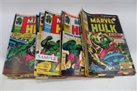 Lot 2427 - Comics by Marvel - selection of 1970s The...