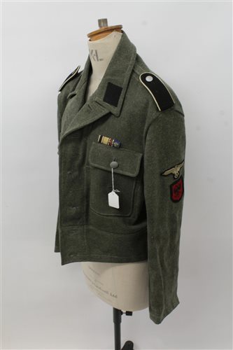 Lot 752 - Nazi 1944 pattern Albanian SS Volunteer tunic...