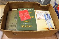 Lot 2531 - Books - two boxes of literature and fiction