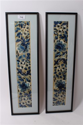 Lot 710 - Pair of late 19th / early 20th century Chinese