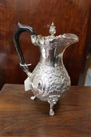 Lot 423 - Fine quality late Victorian Irish five piece tea set