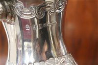 Lot 423 - Fine quality late Victorian Irish five piece tea set