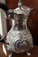 Lot 423 - Fine quality late Victorian Irish five piece tea set