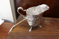 Lot 423 - Fine quality late Victorian Irish five piece tea set