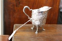 Lot 423 - Fine quality late Victorian Irish five piece tea set