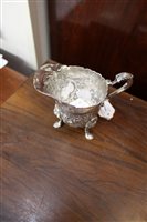 Lot 423 - Fine quality late Victorian Irish five piece tea set