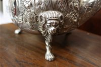 Lot 423 - Fine quality late Victorian Irish five piece tea set