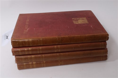 Lot 844 - Books:  A History of English Furniture (four...
