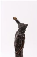 Lot 778 - 19th Century French Empire bronze figure in...