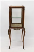 Lot 1559 - 19th century French mahogany and ormolu...