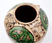 Lot 101 - 11th - 12th century Nishapur pottery vase -...