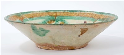 Lot 107 - Rare 11th / 12th century Nishapur pottery bowl...