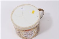 Lot 130 - Early 19th century Spode Imari palette mug...