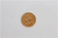 Lot 6 - G.B. gold Sovereign - George V 1913. AEF (1 coin)