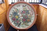 Lot 117 - Very large 20th century Chinese porcelain...