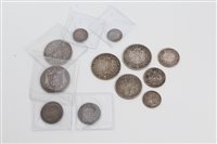 Lot 15 - G.B. pre-1920 mixed silver coinage - to...