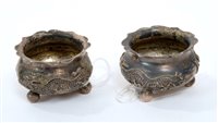 Lot 297 - Pair late 19th / early 20th century Chinese...