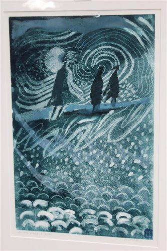 Lot 1081 - Mary Lister, contemporary signed screenprint -...