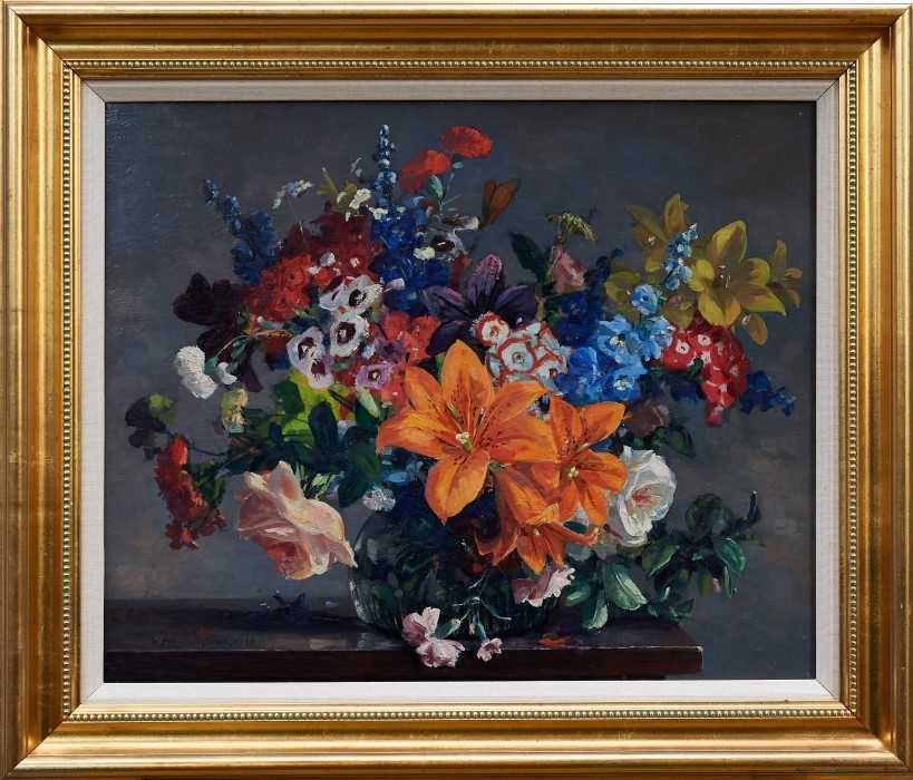 Lot 1066 - *Stuart Scott Somerville (1908-1983) oil on...