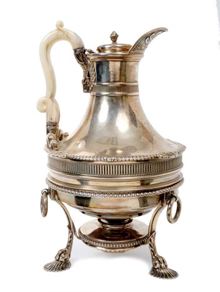 Lot 290 - Fine George III Paul Storr silver coffee biggin