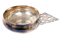 Lot 278 - William & Mary silver bleeding bowl of...