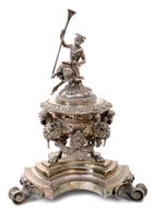 Lot 279 - 19th century Italian silver table centre in...