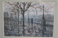 Lot 946 - *Ian Hay (b.1940) pastel - After The Rain,...