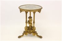 Lot 1211 - Unusual and decorative 19th century French...