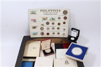 Lot 35 - World - mixed Proof and uncirculated Coin Sets...