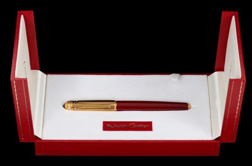 Lot 453 - Cartier Pasha de Cartier ball point pen with...