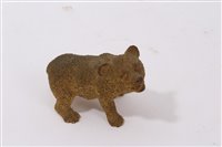 Lot 691 - Antique Continental ormolu figure of a bear...