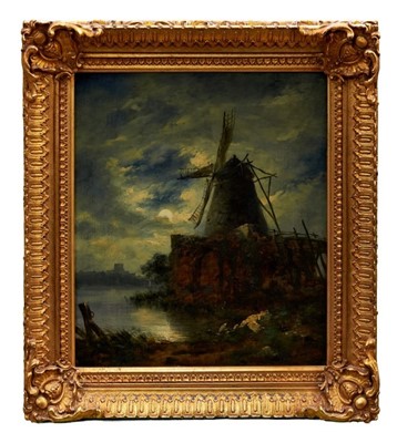 Lot 878 - William Henry Crome (1806-1873) oil on panel -...