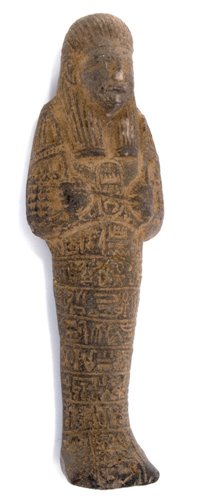 Lot 731 - Ancient Egyptian terracotta ushabti with...