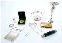 Lot 368 - Selection of miscellaneous silver - including...