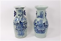 Lot 120 - Late 19th century Chinese export blue and...