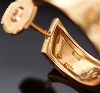 Lot 459 - Pair of Cartier 18ct yellow gold 'Love'...