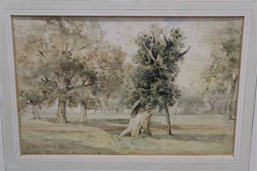 Lot 1001 - Thomas Churchyard (1798-1865) watercolour -...