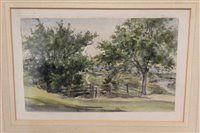 Lot 1003 - Thomas Churchyard (1798-1865) watercolour -...