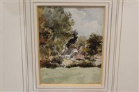 Lot 1005 - Thomas Churchyard (1798-1865) watercolour -...