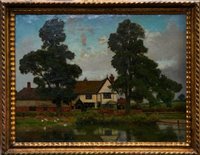 Lot 1103 - Frederick George Cotman (1850-1920) oil on...