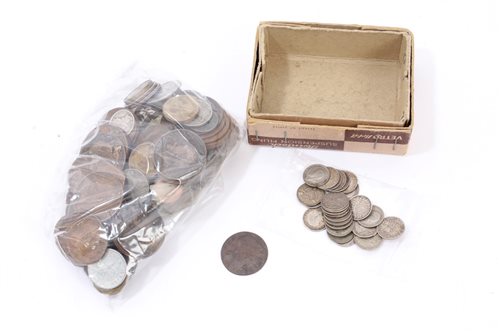 Lot 50 - World - mixed coinage - to include a small...