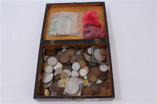 Lot 55 - World - mixed coinage and banknotes - to...