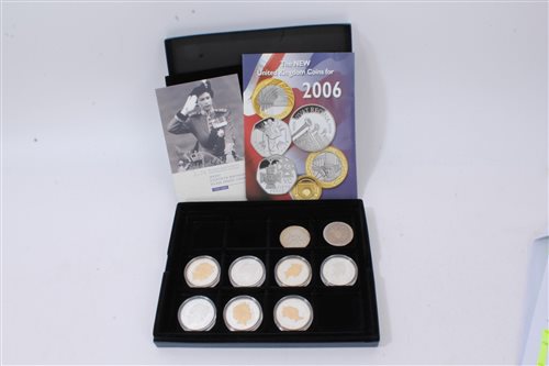 Lot 64 - World - The Royal Mint mixed Silver Proof Five...