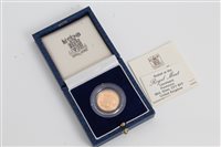 Lot 78 - G.B. The Royal Mint Gold Proof Half Sovereign -...