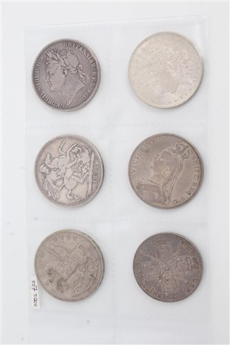 Lot 98 - World - mixed silver coins - to include G.B....