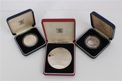 Lot 105 - Falklands - The Royal Mint mixed Proof silver...